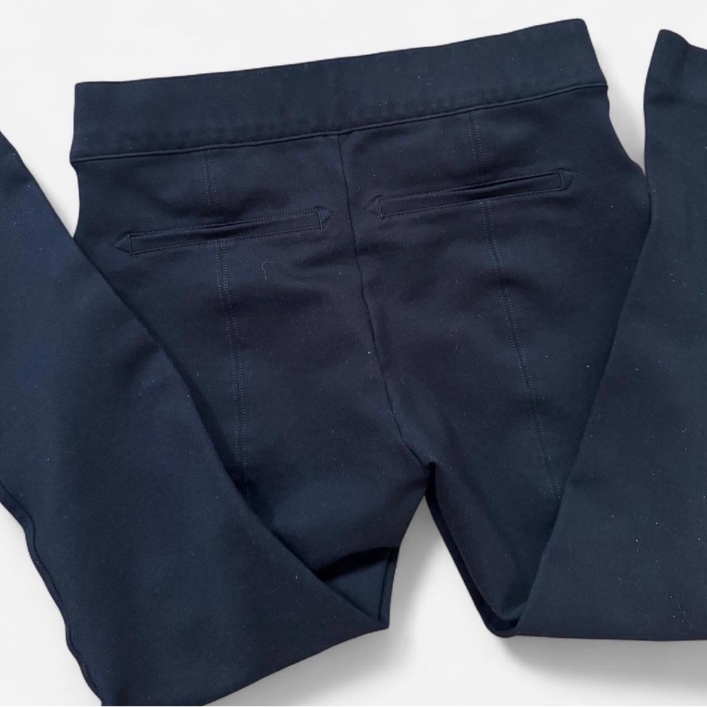 Spanx The Perfect Pant Slim Straight Black Ponte Stretch M - Picture 7 of 7